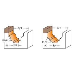 CMT Classical Bead Bit - 1/4