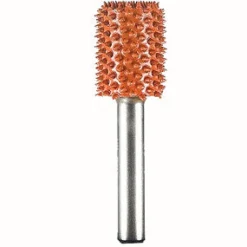 Cylinder Saburr Tooth Carbide Burrs - 1/4 inch Shank