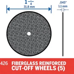 Dremel 1-1/4" Reinforced Cut-Off Wheel