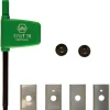 Festool Carbide Inserts for Router Bits - Pack of 4 - 12mm x 12mm x 1.5mm