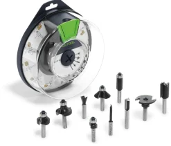 Festool Router Bit Box - Set of 10 Bits