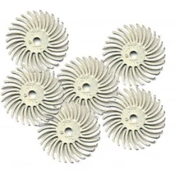 Foredom 3/4in Radial Bristle Brush - Pk of 6