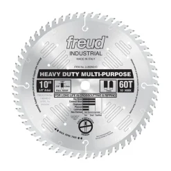 Freud Heavy Duty Multi-Purpose Blade - 10 inch x 60 Tooth - 1/8 inch Kerf