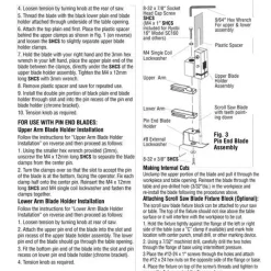 Olson AC49610 Scroll Saw Conversion Kit