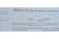 Robert Sorby Sizing Tool