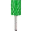 Smooth End Cylinder Saburr Tooth Carbide Burrs - 1/4 inch Shank